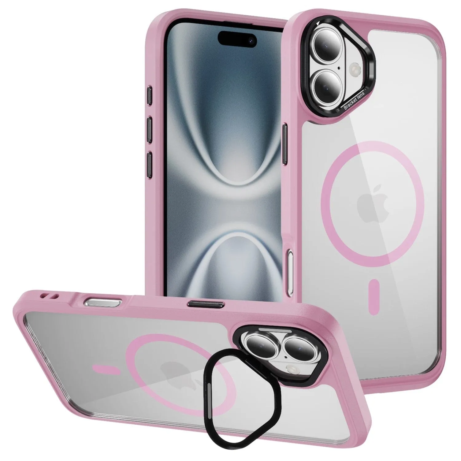 iPhone 17 Clear Back Case - Durable, Kickstand, MagSafe | Raider ArmorPro Series Smart Accessory