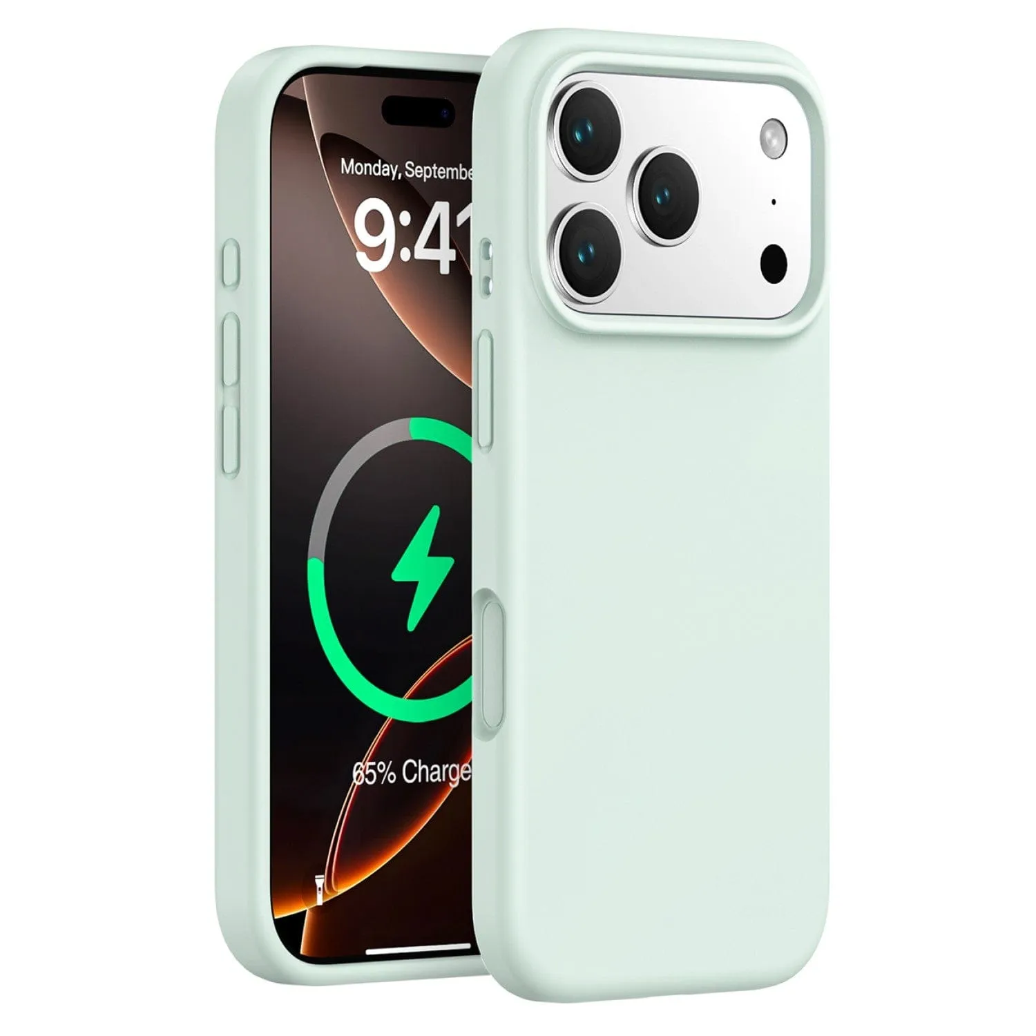 iPhone 17 Pro Case - Silicone MagSafe Anti-Slip | Venture Series Anti glare Smooth Feel