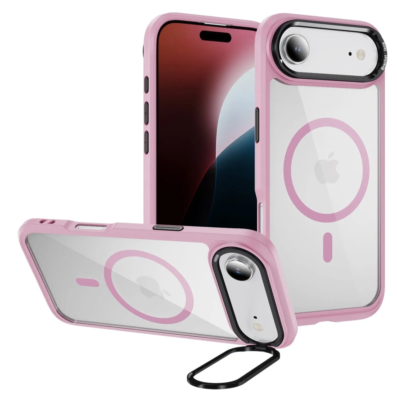 Soft Edge Look iPhone Air Clear Back Case - Durable, Kickstand, MagSafe | Raider ArmorPro Series