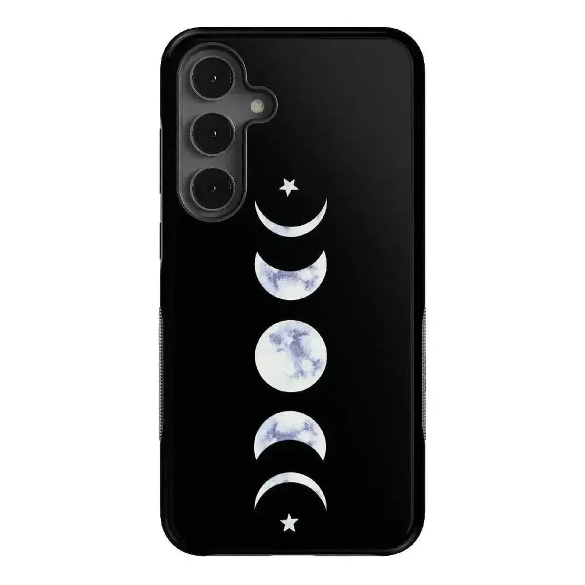 Bold Look It's Just a Phase | Marble Moon Samsung Case