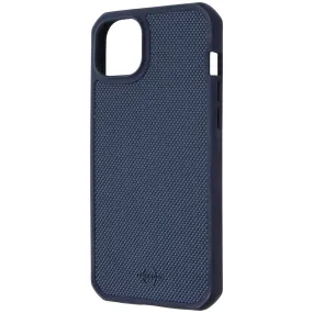 ITSKINS Ballistic_R Series Case for MagSafe for iPhone 14 Plus - Dark Blue Rugged Texture Rugged Protection