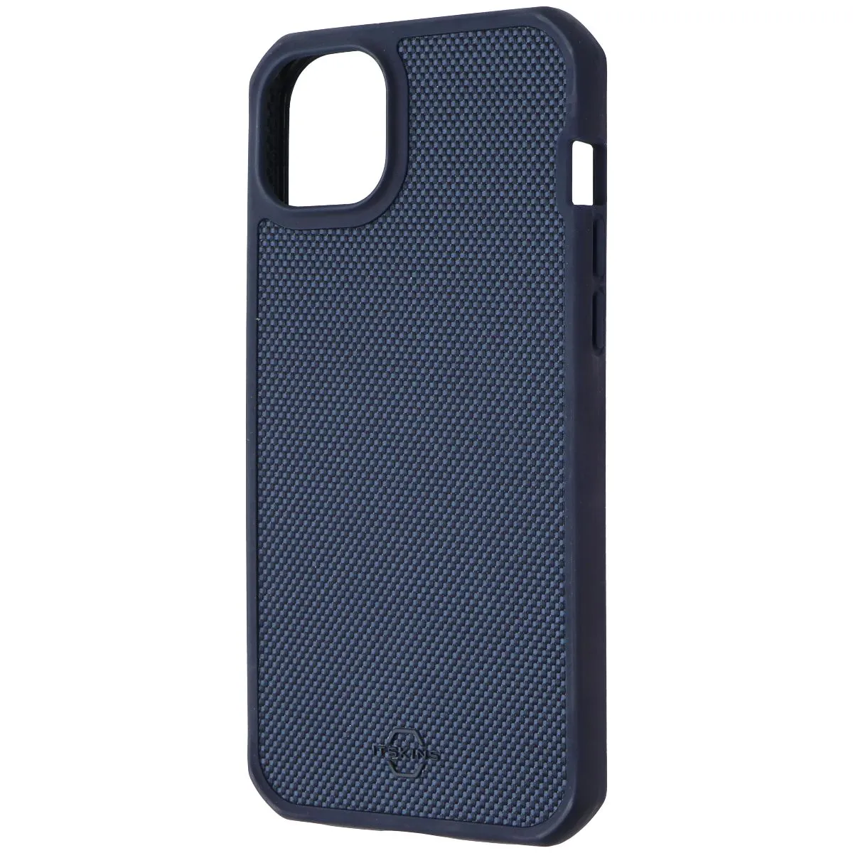 ITSKINS Ballistic_R Series Case for MagSafe for iPhone 14 Plus - Dark Blue Rugged Texture Rugged Protection