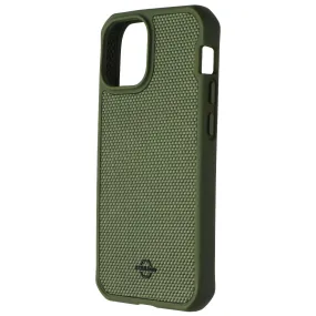 ITSKINS Hybrid Ballistic Series Case for Apple iPhone 13 Mini/12 Mini - Olive Premium Texture Design