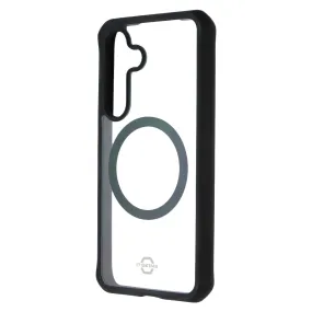 ITSKINS Hybrid_R // Solid Case for Samsung Galaxy S24 - Black / Transparent Smooth Craftsmanship