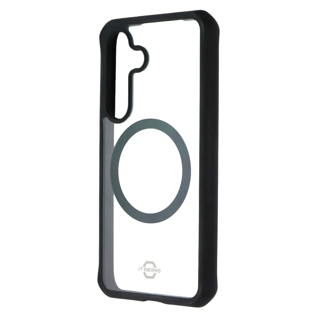 ITSKINS Hybrid_R // Solid Case for Samsung Galaxy S24 - Black / Transparent Smooth Craftsmanship