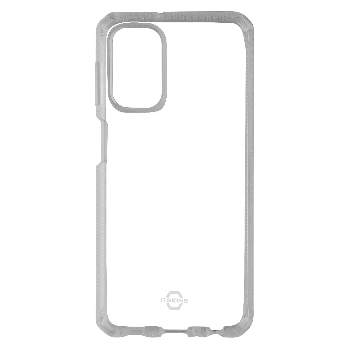Soft touch layer Polished Surface Texture ITSKINS Spectrum Clear Case for Samsung Galaxy A32 (5G/4G) - Transparent