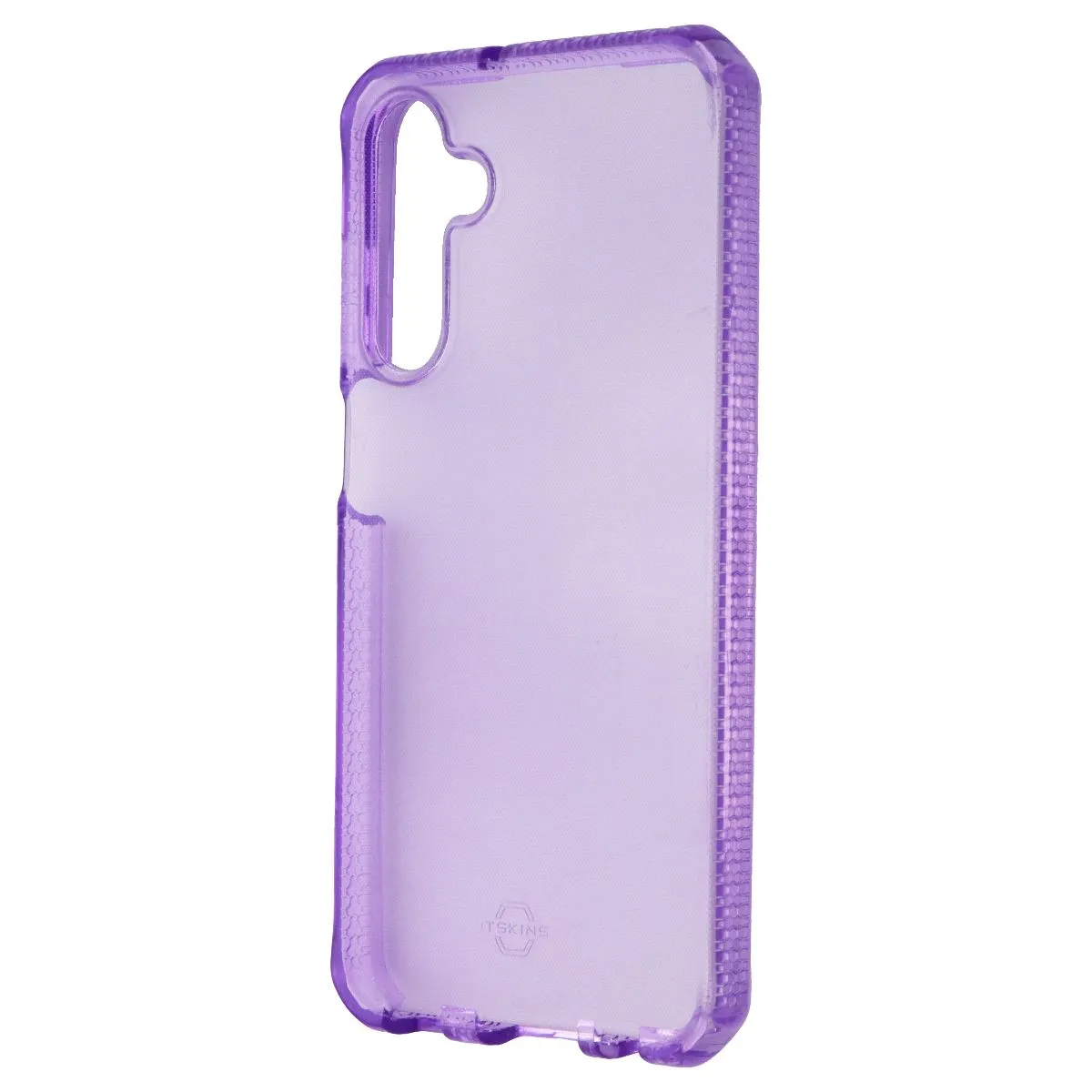 ITSKINS Spectrum R // Clear Case for Samsung Galaxy A25 5G - Purple Protective Detailing