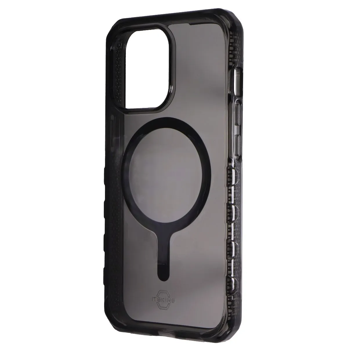 ITSKINS Supreme//Clear Case for MagSafe for iPhone 13 Pro - Graphite Handy Use Color Pattern