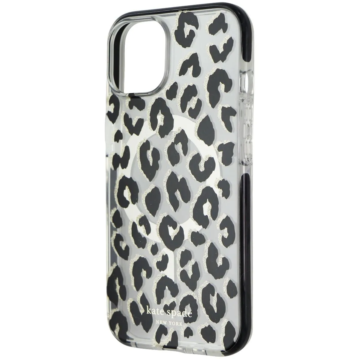 Kate Spade Defensive Case for MagSafe for iPhone 14 - City Leopard Grip Safe