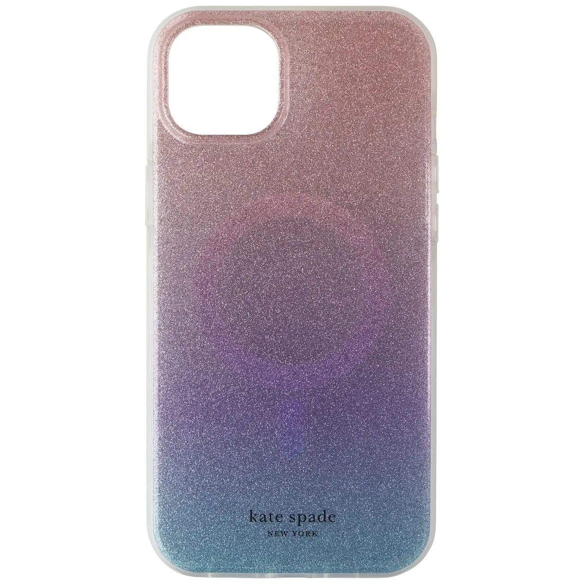 Elegant Finish Design Modern Texture Kate Spade Defensive Case for MagSafe for iPhone 14 Plus - Ombre Glitter