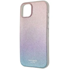 Kate Spade Defensive Case for MagSafe for iPhone 14 Plus - Ombre Glitter Protective Texture Layer Classic Design
