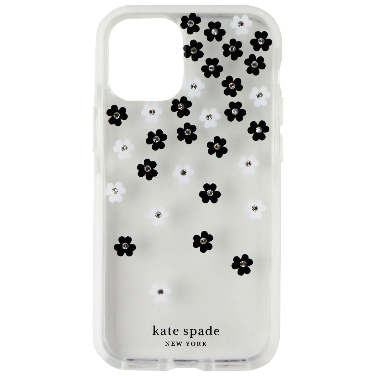 Unique Pattern Kate Spade Defensive Hardshell Case for Apple iPhone 12 mini - Scattered Flowers