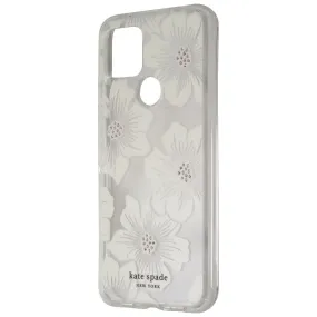 Gloss Touch Kate Spade Defensive Hardshell Case for Google Pixel 4a (5G) - Hollyhock Floral
