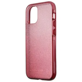 Vivid Detail Texture Kate Spade Defensive Hardshell Case for iPhone 12 mini - Glitter Ombre Magenta
