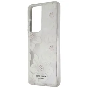 Kate Spade Defensive Hardshell Case for Samsung Galaxy S21 Ultra 5G - HollyHock Lightweight Build Quality
