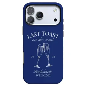 Dual Layer Last Toast | Blue Coastal Bachelorette Case