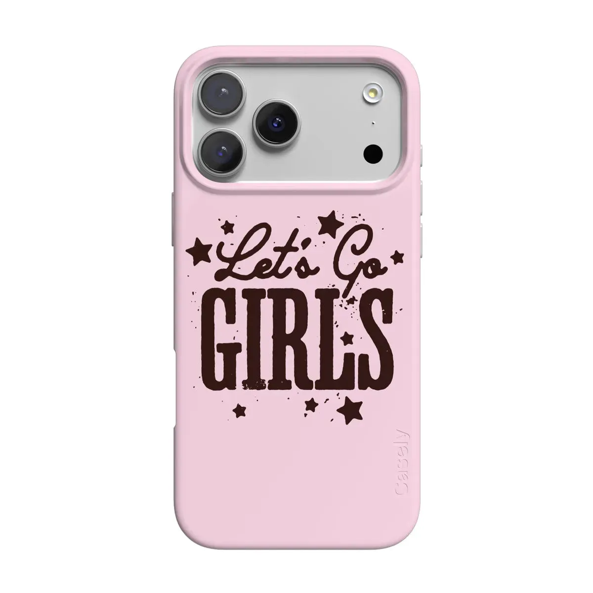 Let's Go Girls | Pink Rodeo Bachelorette Case Durable Design Smooth Lining