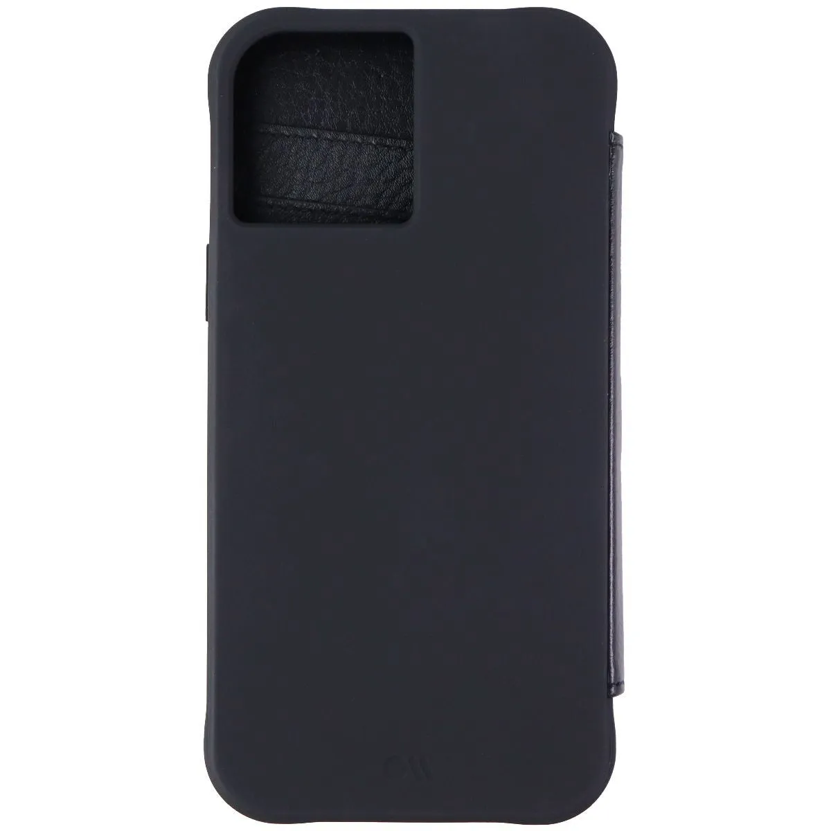 Case-Mate Tough Wallet Folio Case for Apple iPhone 12 Pro Max - Black Protective Touch Soft Detail