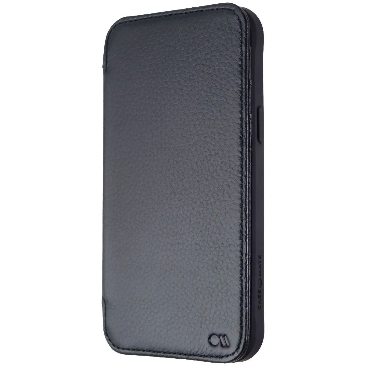 Case-Mate Tough Wallet Folio Case for Apple iPhone 12 Pro Max - Black Smooth Shape