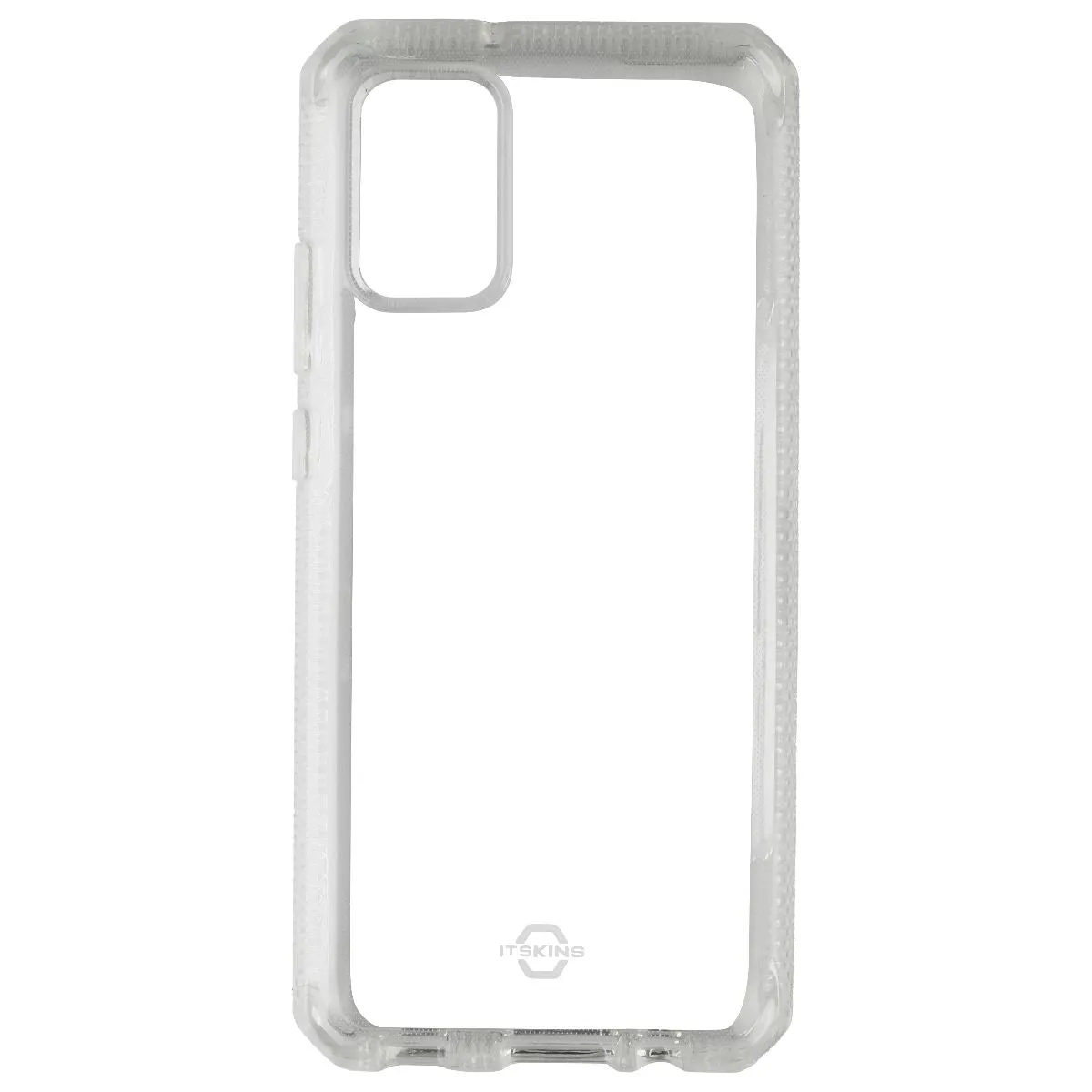 Durable Design Texture Classic Style ITSKINS Spectrum Clear Case for Samsung Galaxy A02s - Clear