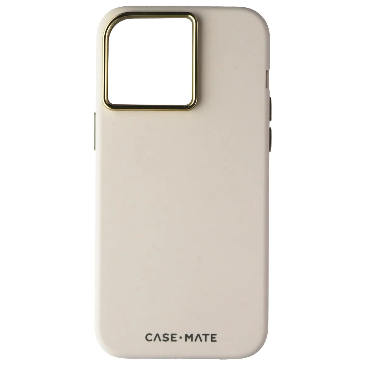Soft Grip Layer Matte Pattern Layer Case-Mate Silicone Case for MagSafe for iPhone 15 Pro Max - Beige