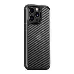 iPhone 15 Pro Carbon-Fiber Case - Rugged Protection | Venture Series Durable Material Soft coating