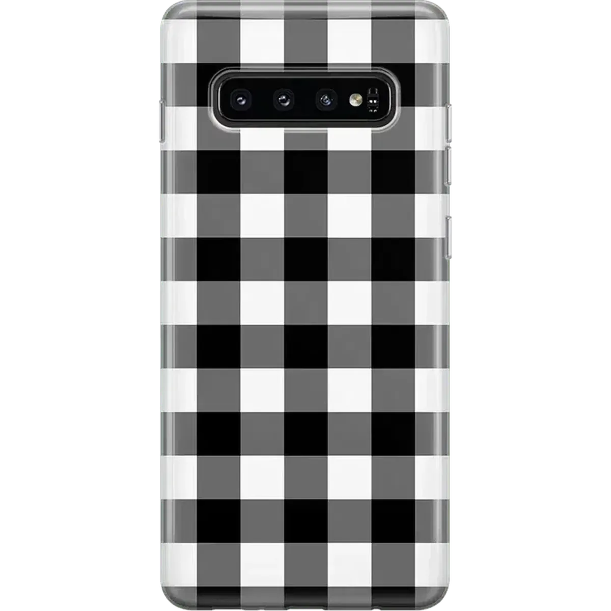 Check Me Out | Checkerboard Samsung Case Fashion Edge Polished Detail Edge