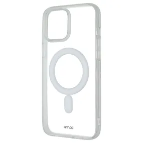 Ampd Impact Drop Series Case for MagSafe for Apple iPhone 12 Pro Max - Clear Light Edge Stylish Look