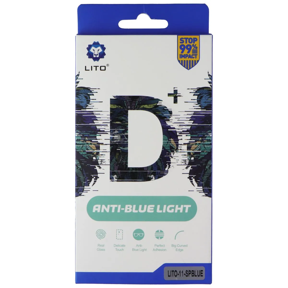 Device Safety Cover LITO D  Anti-Blue Light Screen Protector for Apple iPhone 11 (2 Pack)