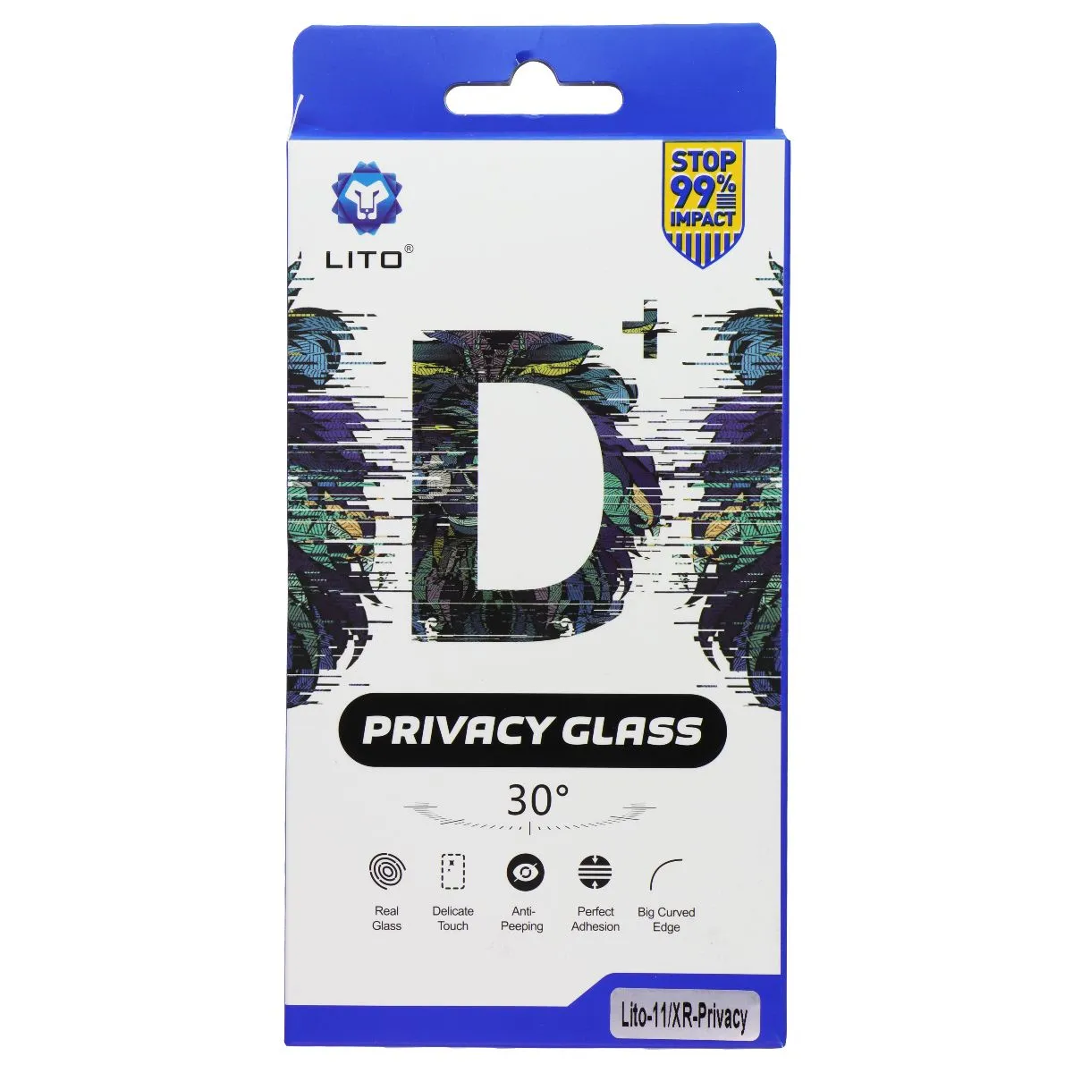 ultra resistant coating Tablet Guard LITO D  Privacy Glass Screen Protector for iPhone 11 and XR - Privacy (Single)