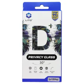 ultra resistant coating Tablet Guard LITO D  Privacy Glass Screen Protector for iPhone 11 and XR - Privacy (Single)