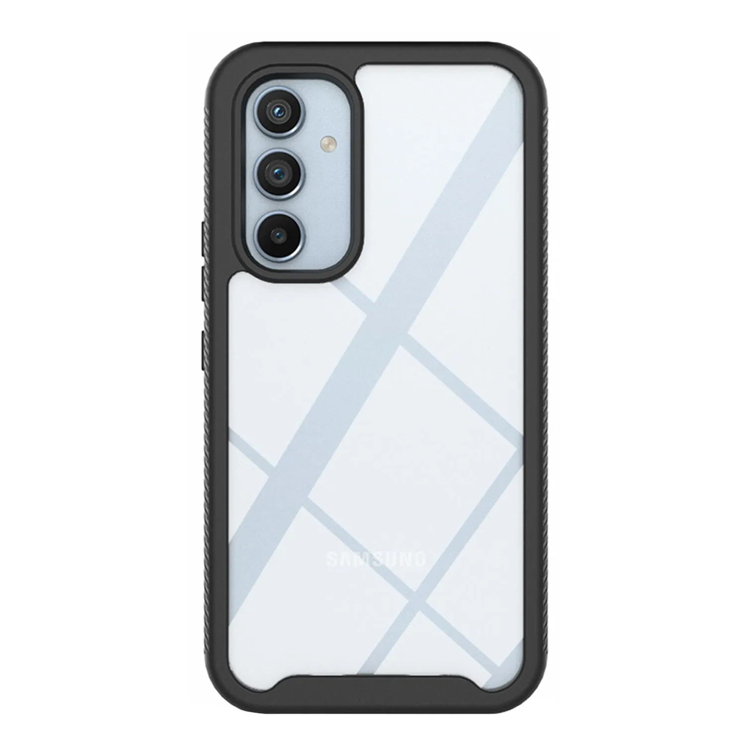 GRIP Series Case for Samsung Galaxy A54 5G - Black Gloss Touch Sleek Detail