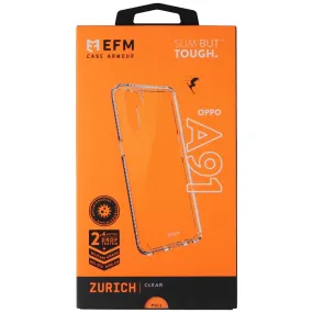 Durable Surface EFM Zurich Series Slim Case for Samsung Galaxy A91 - Clear