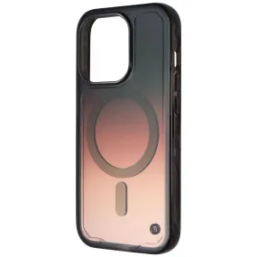 Clckr G-Form Protection Case for MagSafe for iPhone 15 Pro - Onyx Copper Shock Frame