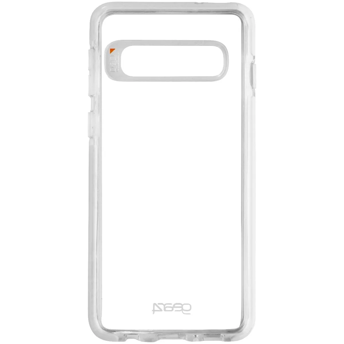 ZAGG Piccadilly Series Hard Case for Samsung Galaxy S10 - Clear/White Hybrid Grip Finish