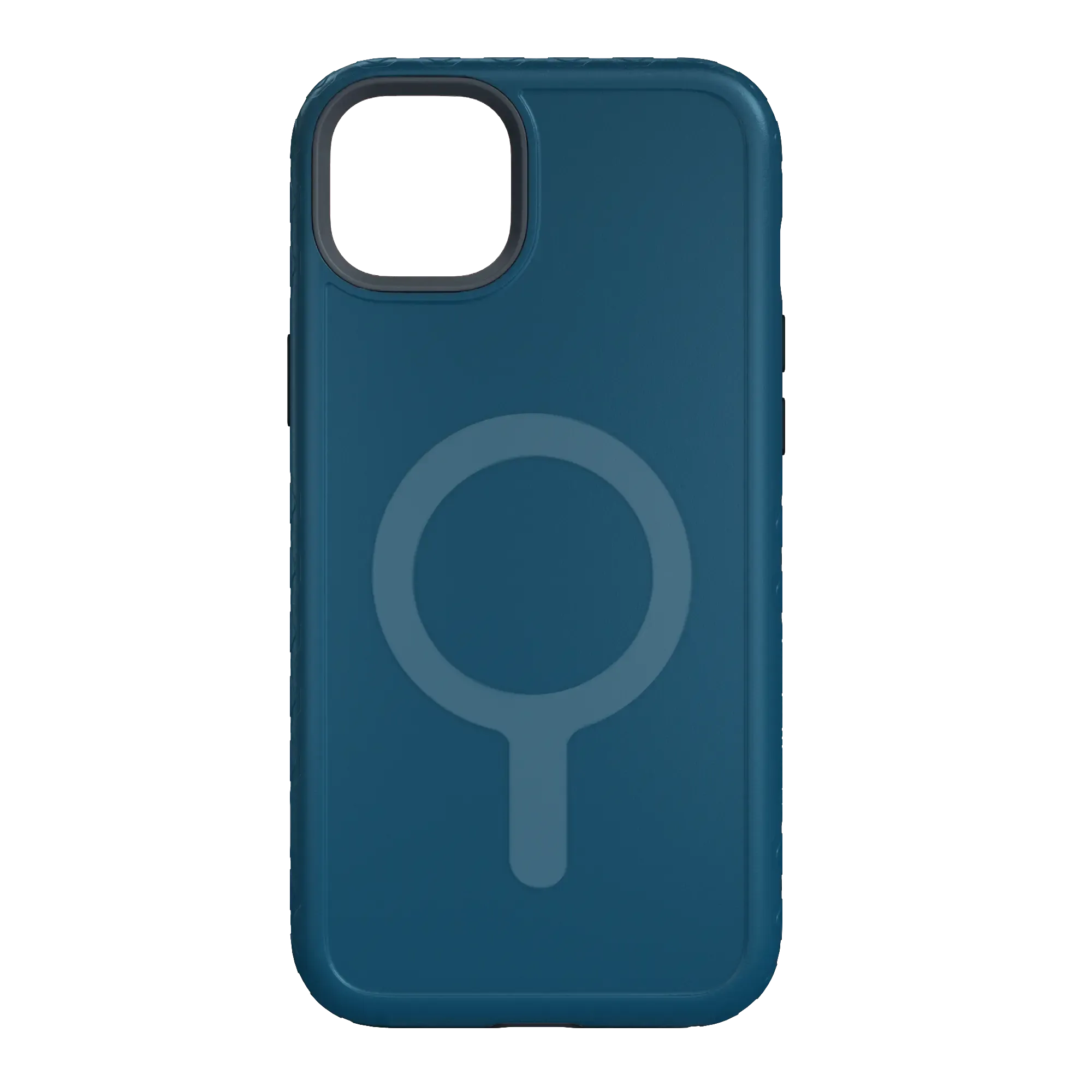 Dual Layer | MagSafe Case for Apple iPhone 14 Plus | Deep Sea Blue | Fortitude Series Flexible Edge Protective Craft