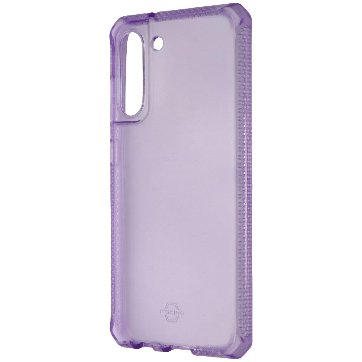 Itskins Spectrum Clear???? Protective Case For Galaxy S21 FE 5G - Light Purple Minimal Grip