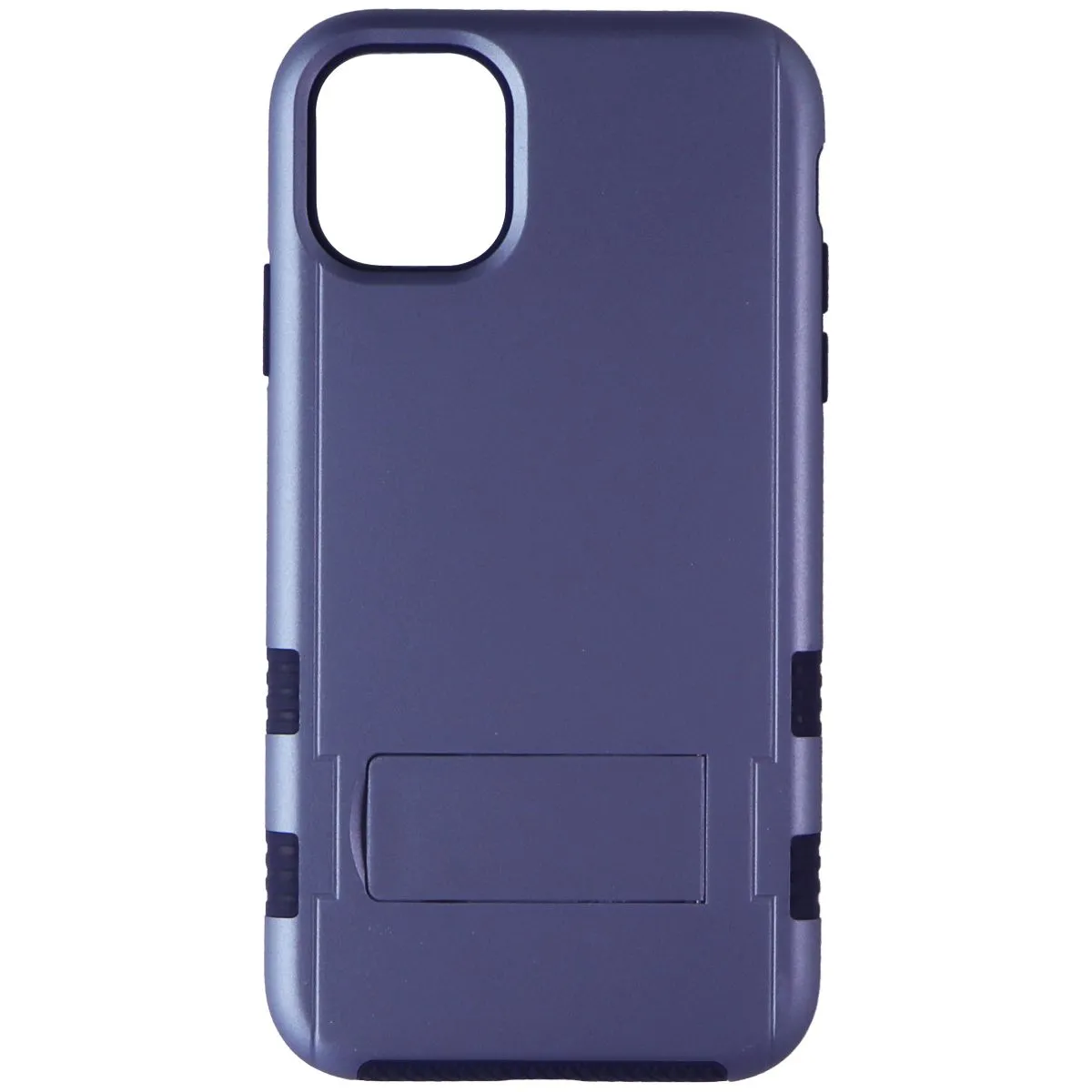 Quikcell Advocate Kickstand Case for Apple iPhone 11 - Light Blue / Dark Blue Elegant Build