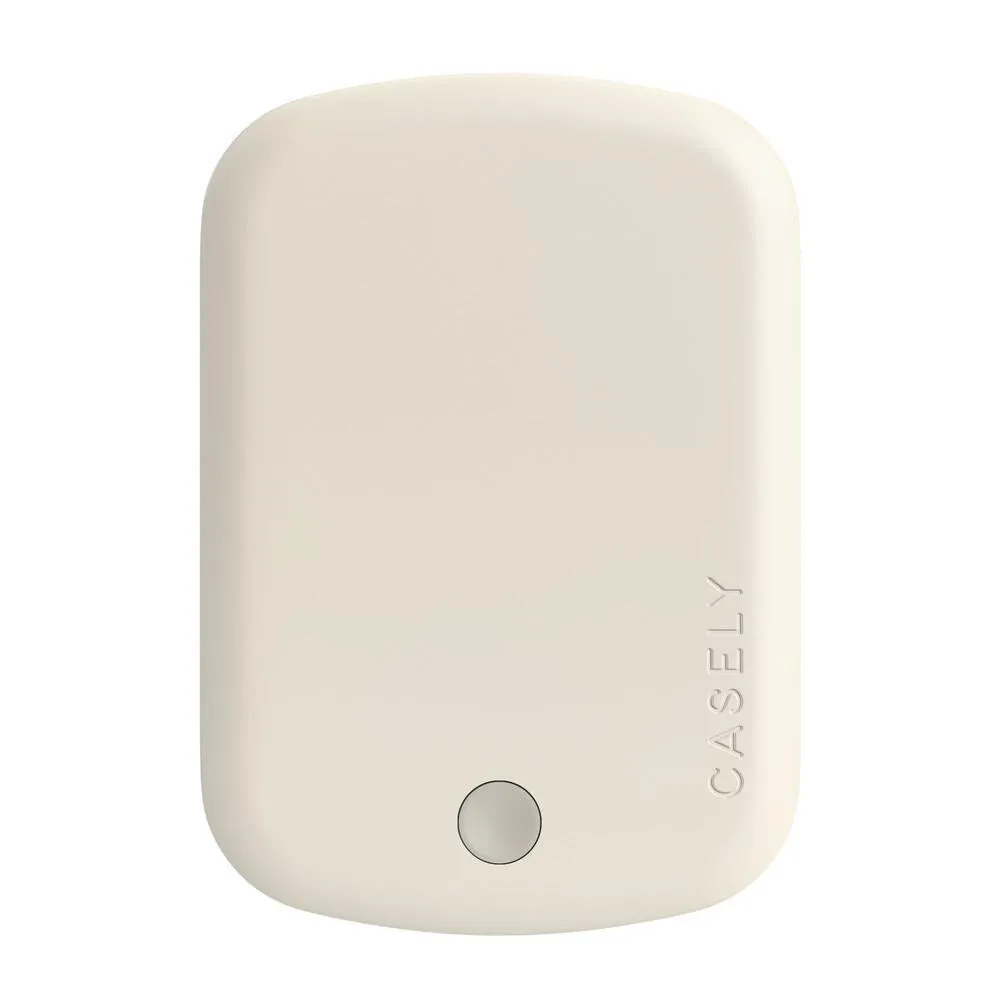 compact carry sleeve Portable Organizer Luxury Feel Off-White Nude Power Pod