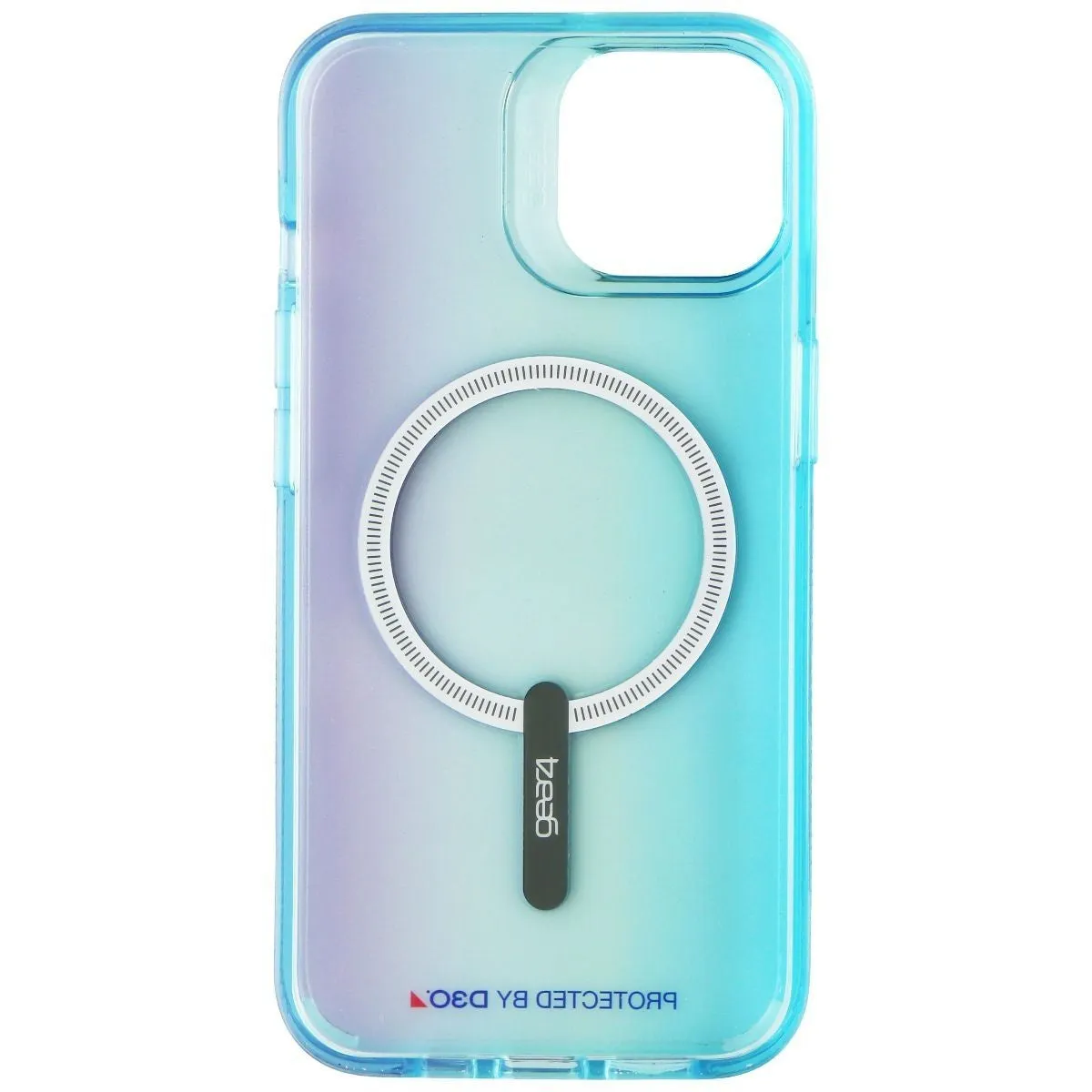 Gear4 ZAGG Milan Snap Case for MagSafe for iPhone 14 - Aurora Ombre Blue Matte Shield Layer Matte Guard