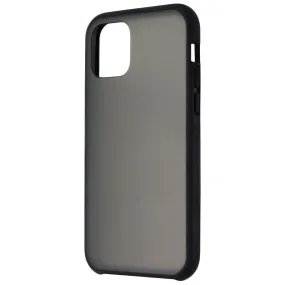 Flexible Grip Form Smooth Surface Layer Impact Gel Crusader Chroma Series Case for Apple iPhone 11 Pro - Black