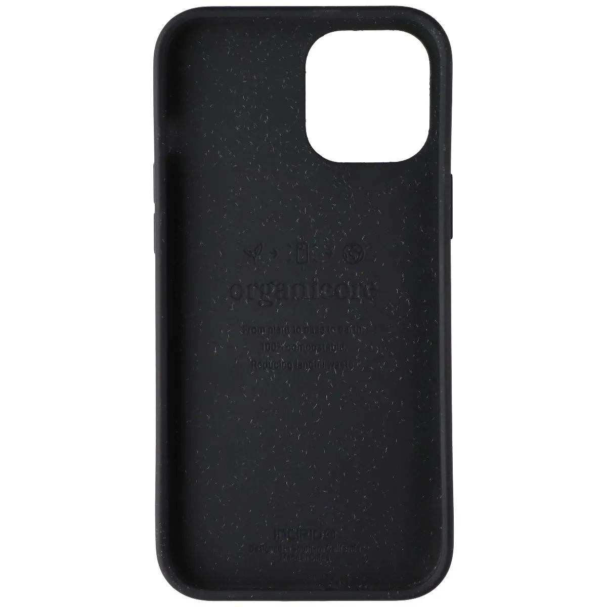 Daily Durability Grip Enhanced Incipio Organicore Protective Case for Apple iPhone 12 Pro Max - Charcoal
