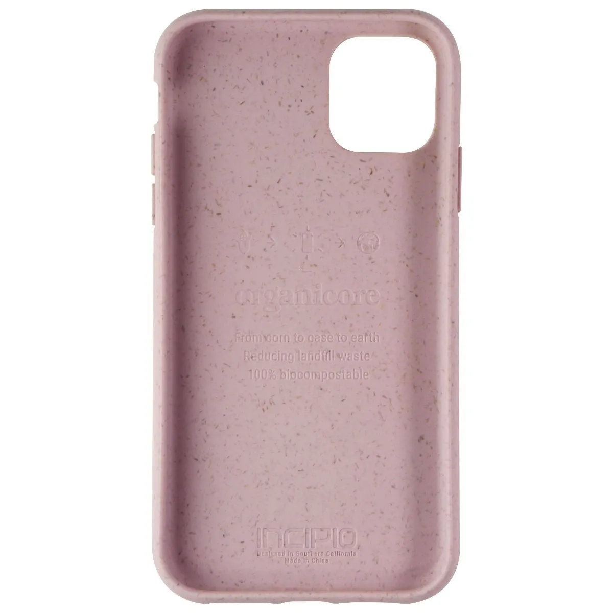 Metal Texture Incipio Organicore Slim Case for Apple iPhone 11 (6.1) - Dusty Pink