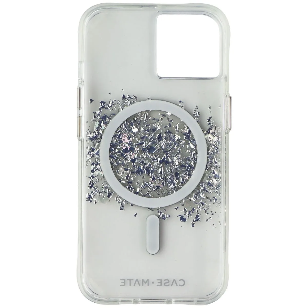 Elegant Edge Slim Comfort Case-Mate Karat Case for MagSafe for iPhone 14 and iPhone 13 - A Touch of Pearl