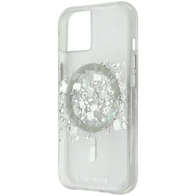 Case-Mate Karat Case for MagSafe for iPhone 14 and iPhone 13 - A Touch of Pearl Smooth Coating