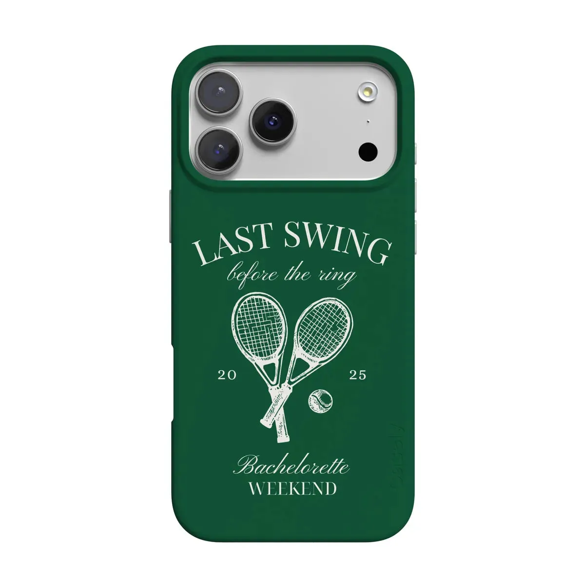 Last Swing | Green Bachelorette Case Compact Protection Comfort Style