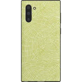 Swirl Away | Tea Green Geometric Samsung Case Premium Edge Design