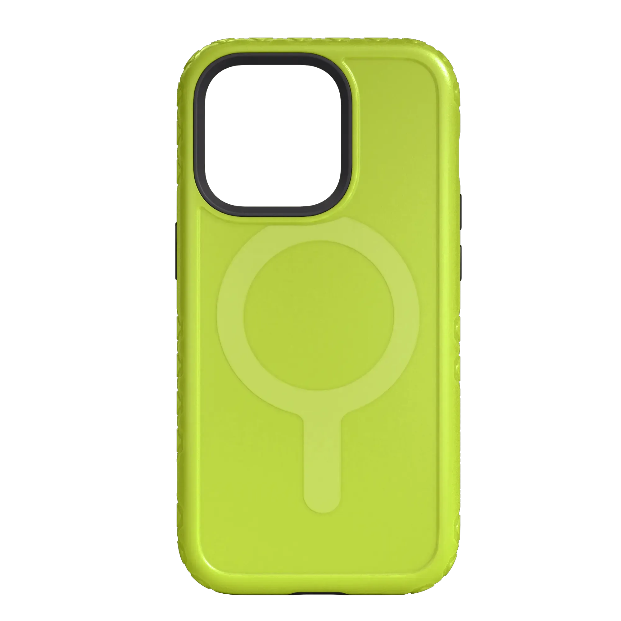 Dual Layer MagSafe Case for Apple iPhone 14 Pro | Electric Lime | Fortitude Series Slim Profiled High Durability