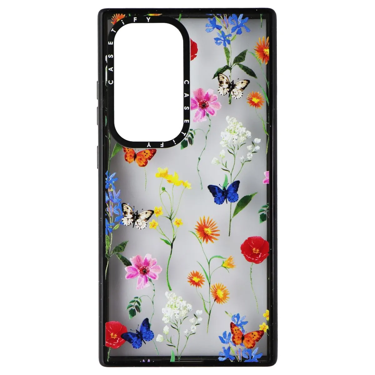 CASETiFY Impact Hard Case for Samsung Galaxy S24 Ultra - Ditsy Floral/Clear Protective Structure