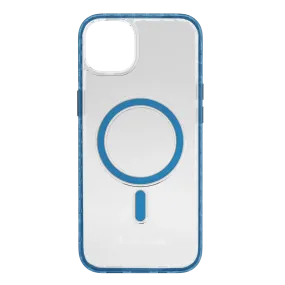 MagSafe? Case for Apple iPhone 14 Plus | Deep Sea Blue | Magnitude Series Durable Pattern Texture